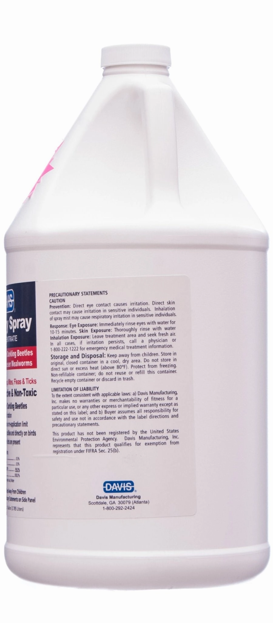Davis Poultry Spray Concentrate, Gallon
