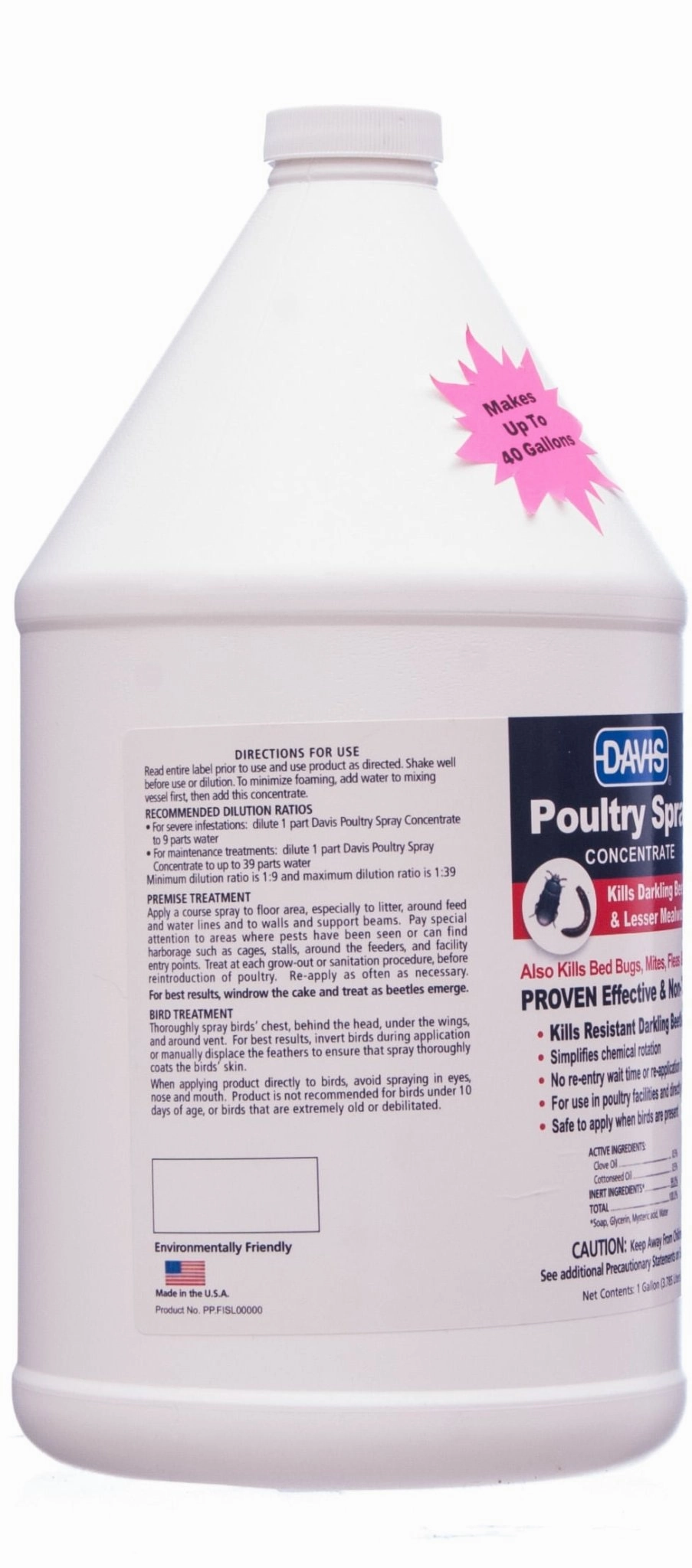 Davis Poultry Spray Concentrate, Gallon