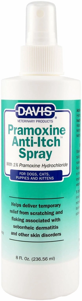 Davis Pramoxine Anti-Itch Spray, 8 oz plush dog toys fluffy dog toy dog cuddle toy dog toy set stuffed toy for dogs