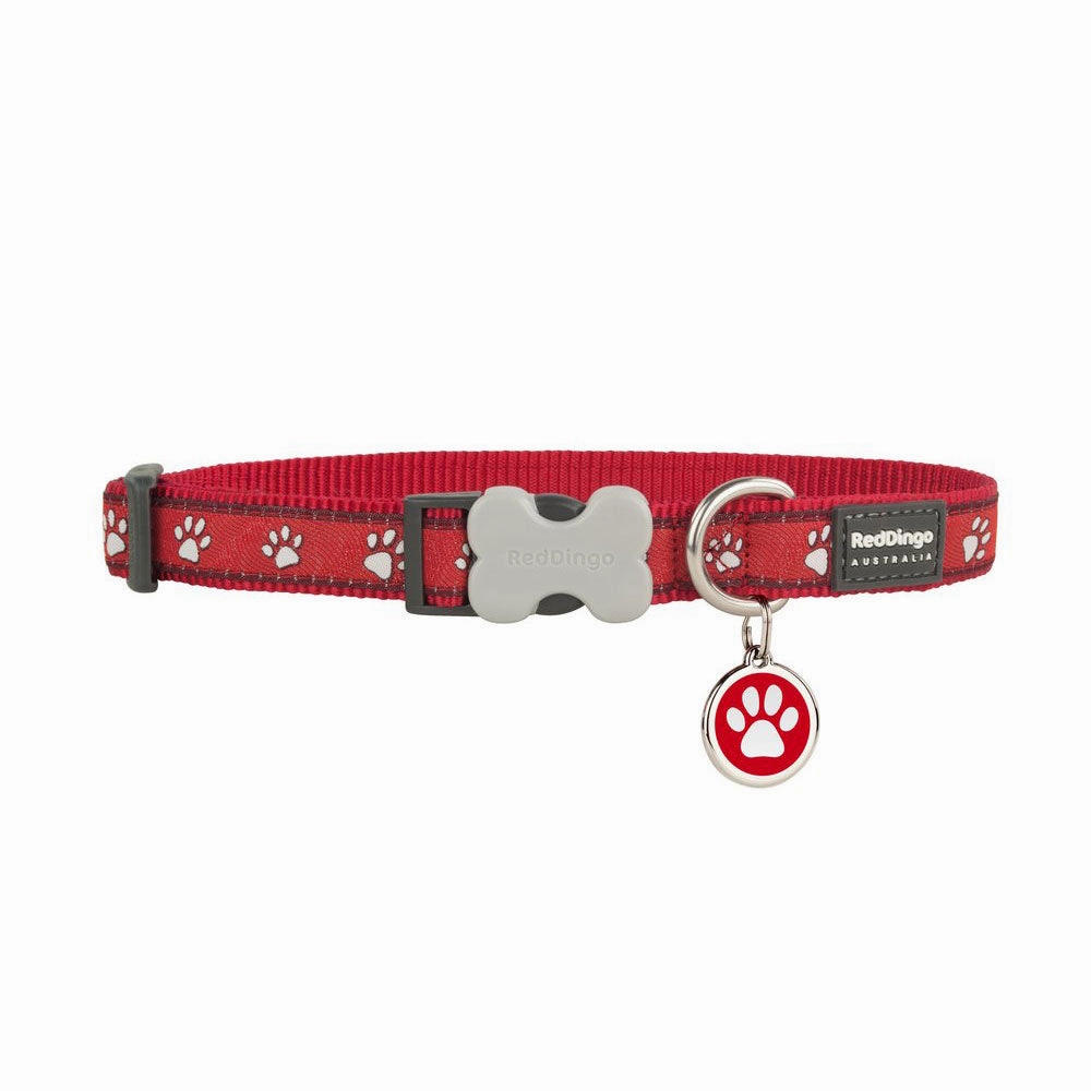 Desert Paws Red Dog Collar