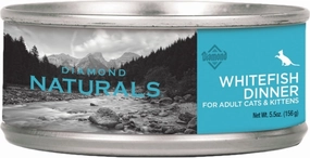 Diamond Naturals Whitefish Dinner Adult & Kitten Formula Canned Cat Food cat calming diffuser cat stress relief anxiety cat treats cat relaxing spray pet mood aid