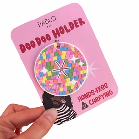 Disco Ball: Doo Doo Holder small animal food rabbit pellets hamster food guinea pig snacks small pet mix