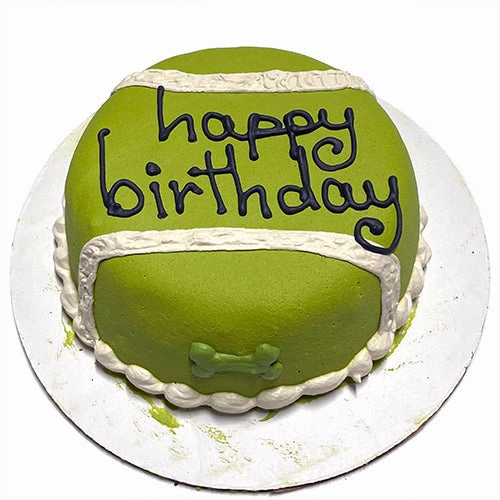 Dog Birthday Cake Tennis Ball