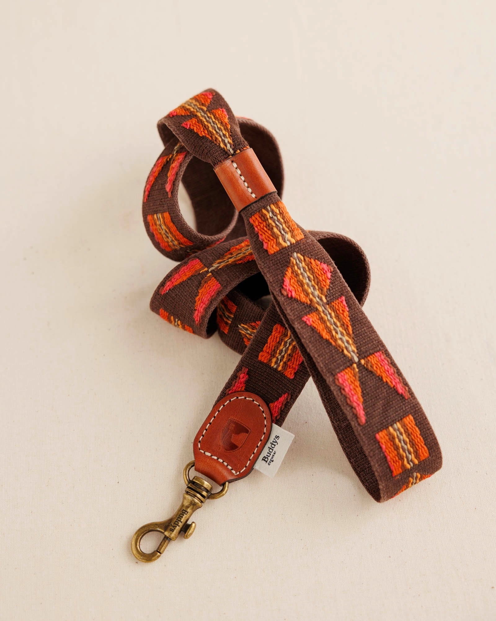 Dog Lead: Etna Brown