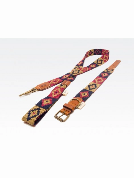 Dog Lead: Peruvian Indian Blue