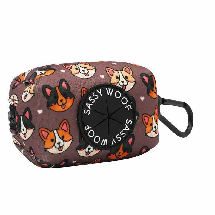 Dog Waste Bag Holder - Cuddly Corgi's