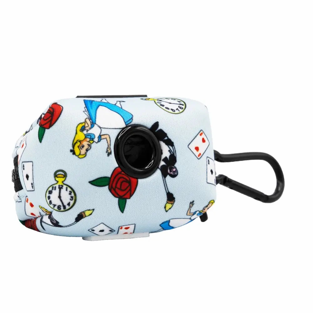 Dog Waste Bag Holder - Disney's Alice in Wonderland Blue