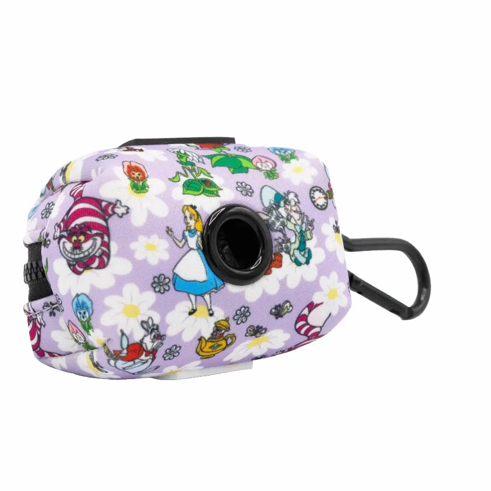 Dog Waste Bag Holder - Disney's Alice in Wonderland Purple