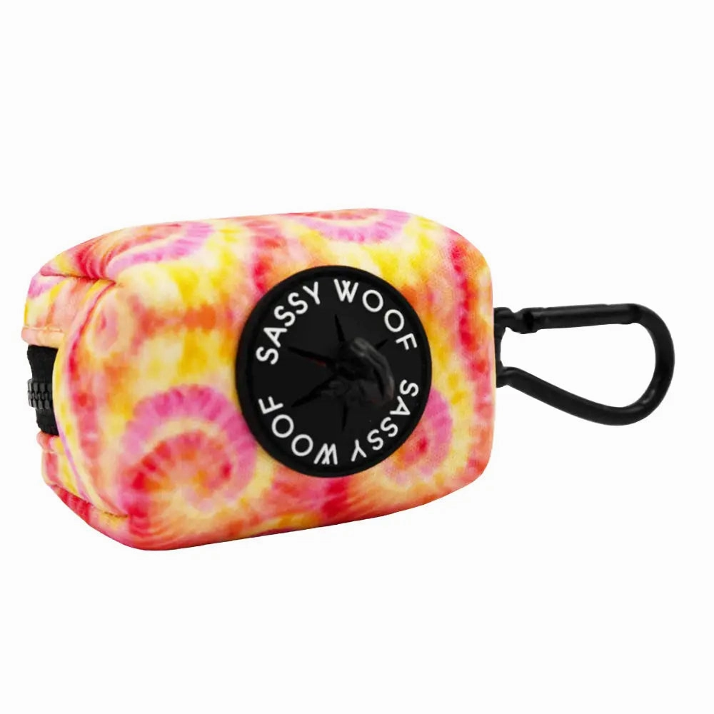 Dog Waste Bag Holder - Groovy Summer Sorbet