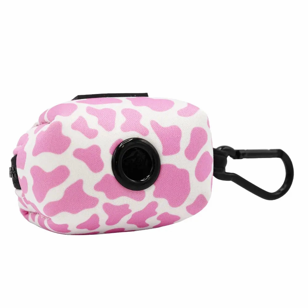 Dog Waste Bag Holder -Strawberry Milk