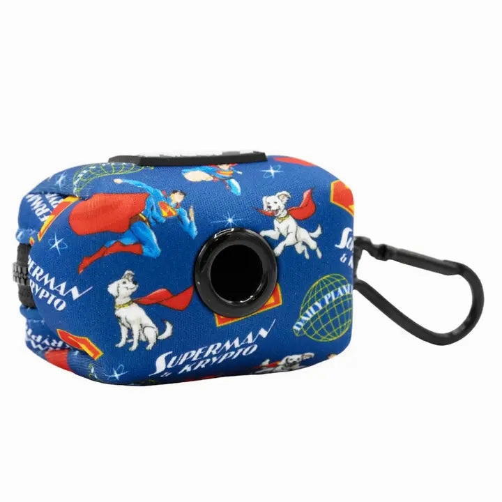 Dog Waste Bag Holder -Superman & Krypto