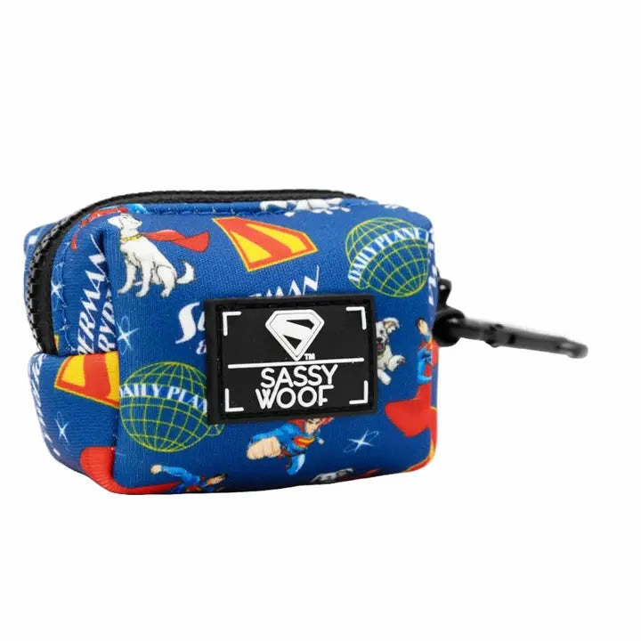 Dog Waste Bag Holder -Superman & Krypto