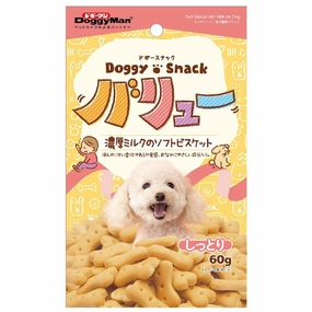 DoggyMan Doggy Snack Soft Biscuits With Milk Dog Treats 60g dog supplies dog food toys accessories dog bed