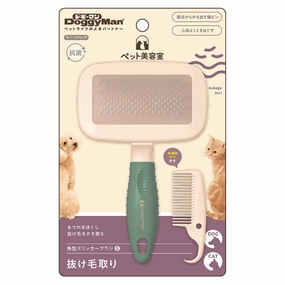 DoggyMan Pet Beauty Salon Slicker Brush For Cats & Dogs (Small) dog leash leather leash nylon leash long leash dog chain leash