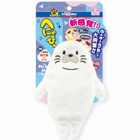 DoggyMan Squeaky Plush Dog Toy (Seal) dog puzzle toy dog slow feeder dog treat ball dog brain toy dog feeder toy