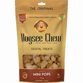 Dogsee Chew Mini Pops Himalayan Cheese Grain-Free Dog Treats 70g no pull dog harness nylon dog leash dog walking set dog vest harness pet lead