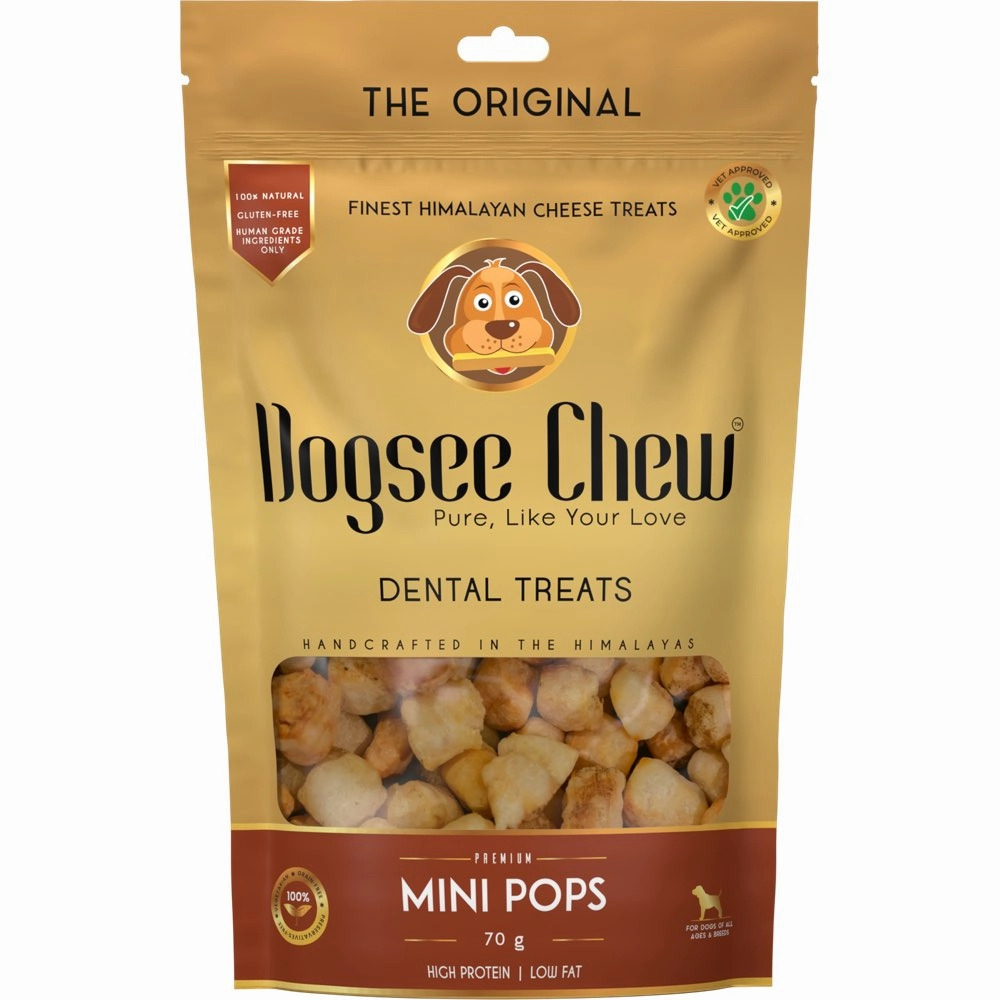 Dogsee Chew Mini Pops Himalayan Cheese Grain-Free Dog Treats 70g no pull dog harness nylon dog leash dog walking set dog vest harness pet lead