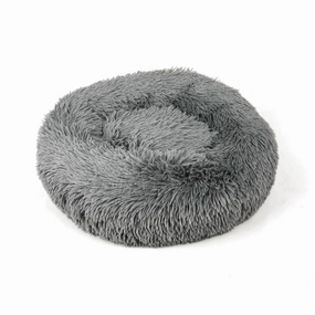 Donut Pet Bed, Gray cat grooming cat shampoo cat conditioner cat comb cat grooming glove