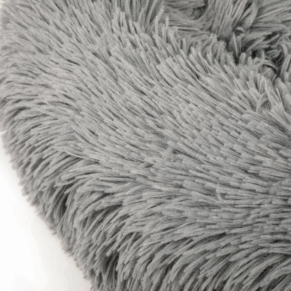 Donut Pet Bed, Gray