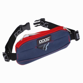 DOOG Mini Belt - Navy W/ Red dog pain relief hip joint supplement senior dog care pet arthritis aid dog skin supplement
