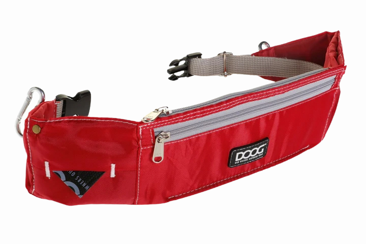 DOOG Walkie Belt - Red dog pain relief hip joint supplement senior dog care pet arthritis aid dog skin supplement