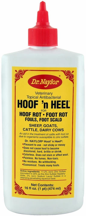 Dr. Naylor Hoof 'n Heel, 16 oz sheep feed sheep mineral sheep hay sheep pellets sheep salt block