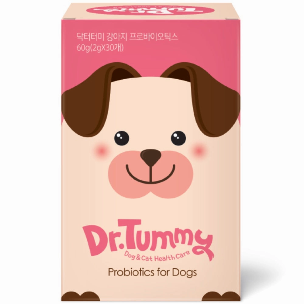 Dr. Tummy Probiotics Dog Supplement 60g sheep medicine goat wormer cattle supplement livestock vitamins farm animal health