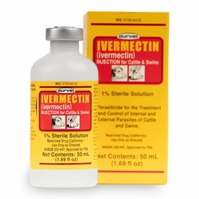 Durvet 1% Ivermectin Injection, Cattle and Swine Dewormer sheep feed sheep mineral sheep hay sheep pellets sheep salt block