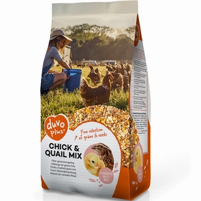 Duvo Plus Chick & Quail Mix 5kg bird cage parrot food bird toys bird perch bird treats