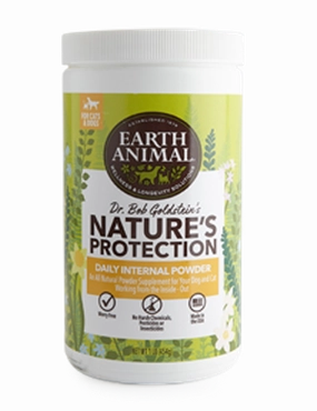 Earth Animal Flea & Tick Internal Powder 1lb Jar pig feed piglet nutrition pig food pellets pig vitamins pig treats