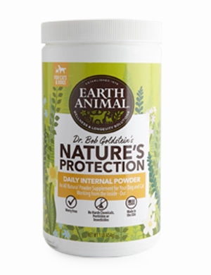Earth Animal Flea & Tick Internal Powder 1lb Jar pig feed piglet nutrition pig food pellets pig vitamins pig treats