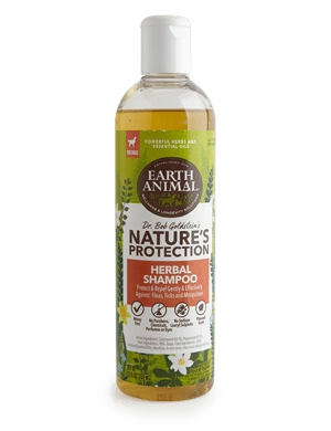 Earth Animal Flea & Tick Nature's Protection Herbal Shampoo 12oz Bottle pig feed piglet nutrition pig food pellets pig vitamins pig treats