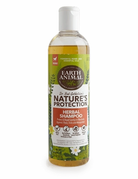 Earth Animal Flea & Tick Nature's Protection Herbal Shampoo 12oz Bottle pig feed piglet nutrition pig food pellets pig vitamins pig treats