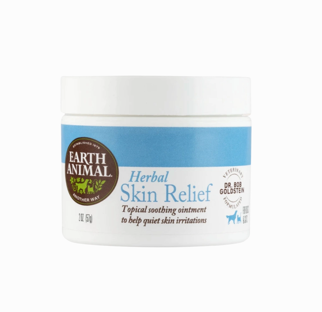 Earth Animal Herbal Skin Relief Balm 2oz Jar pig feed piglet nutrition pig food pellets pig vitamins pig treats