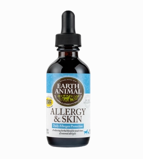 Earth Animal Organic Herbal Remedy - Allergy & Skin 2 fl oz pig feed piglet nutrition pig food pellets pig vitamins pig treats