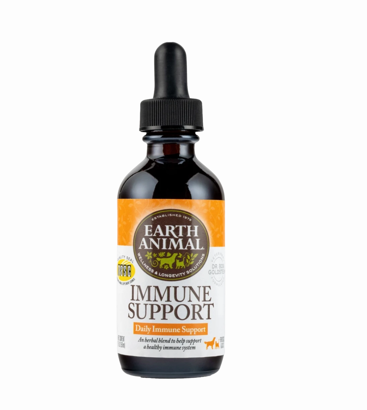 Earth Animal Organic Herbal Remedy - Immune Support 2 fl oz pig feed piglet nutrition pig food pellets pig vitamins pig treats