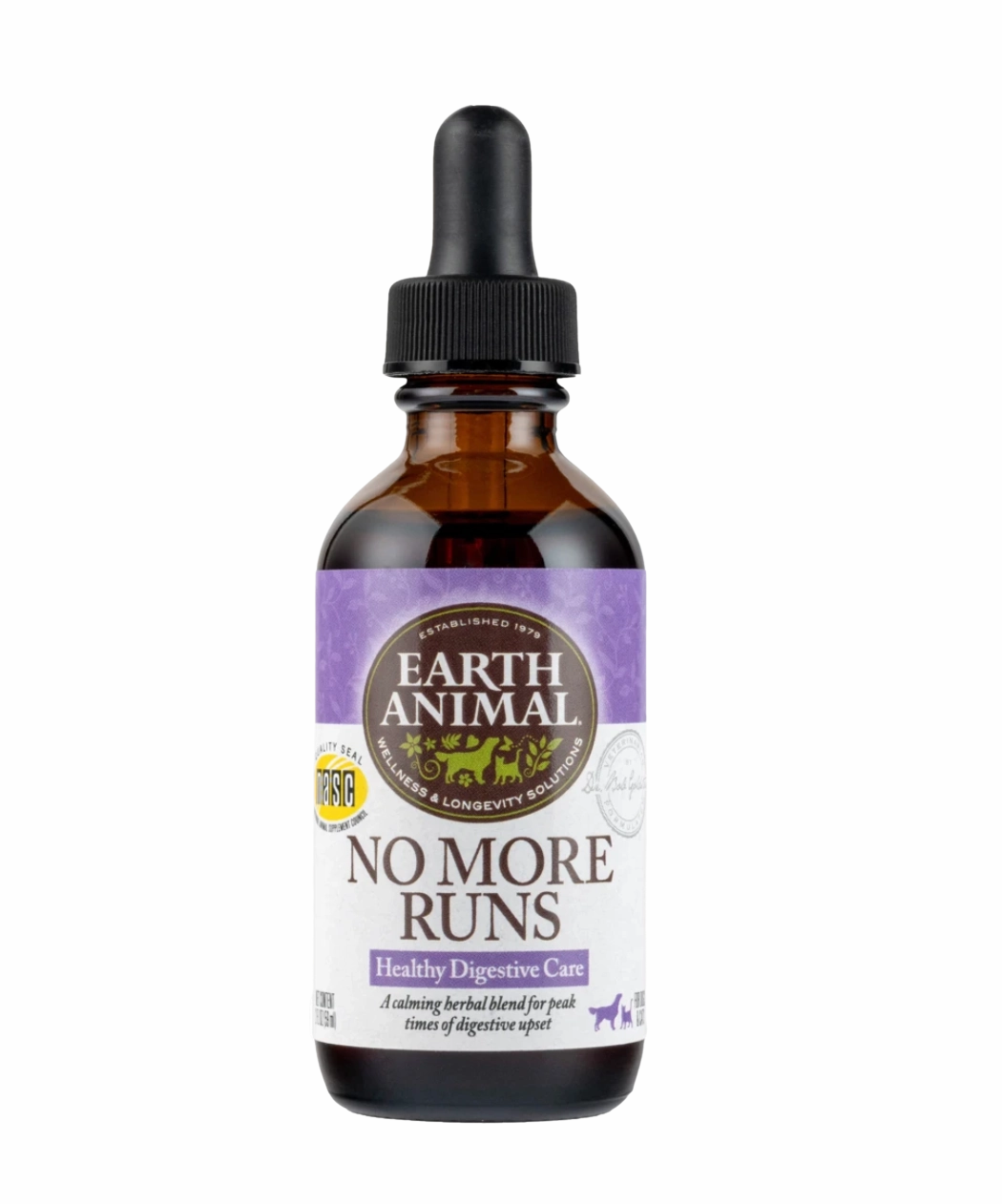 Earth Animal Organic Herbal Remedy - No More Runs 2 fl oz pig feed piglet nutrition pig food pellets pig vitamins pig treats