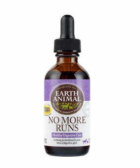 Earth Animal Organic Herbal Remedy - No More Runs 2 fl oz pig feed piglet nutrition pig food pellets pig vitamins pig treats