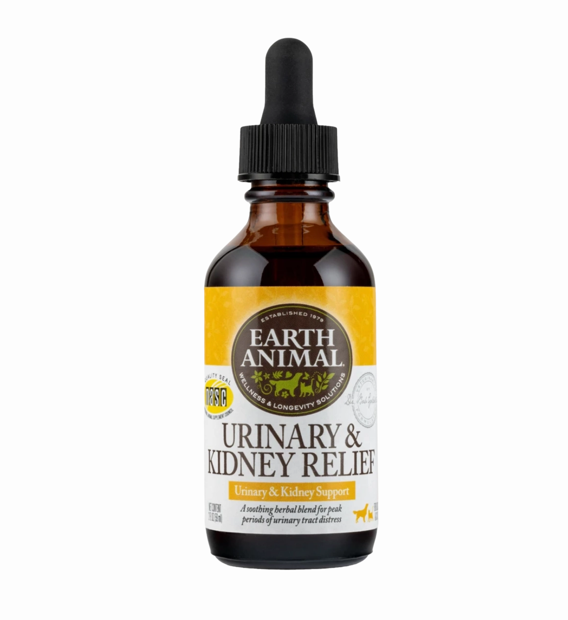 Earth Animal Organic Herbal Remedy - Urinary & Kidney Relief 2 fl oz pig feed piglet nutrition pig food pellets pig vitamins pig treats