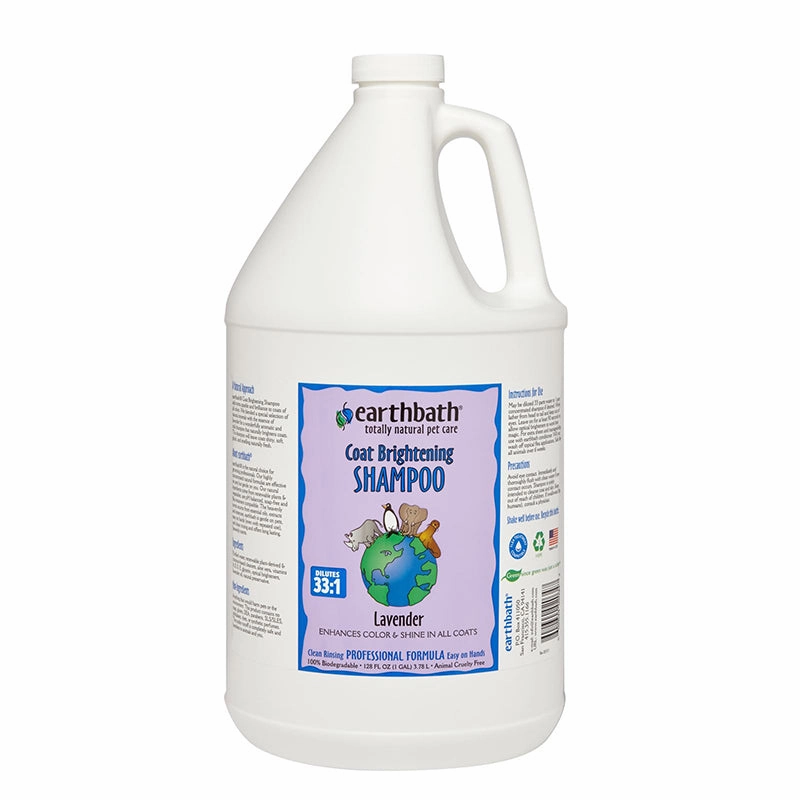 Earthbath Light Color Coat Brightener Shampoo 1G puppy starter kit puppy crate puppy collar puppy pee pad puppy food