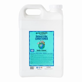 EARTHBATH Oatmeal & Aloe Conditioner, Vanilla Almond Scent - 320 oz (2.5 Gal) cat climbing tree cat hammock cat steps cat grooming kit cat safety gate