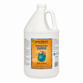 Earthbath Oatmeal & Aloe Shampoo - Vanilla & Almond 1G puppy starter kit puppy crate puppy collar puppy pee pad puppy food