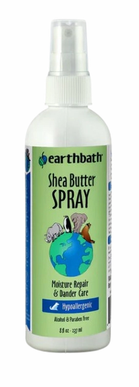 Earthbath Spritz Shea Butter - 8oz Spray Bottle pig feed piglet nutrition pig food pellets pig vitamins pig treats