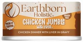 Earthborn Holistic Grain Free Chicken Jumble with Liver Canned Cat Food cat calming diffuser cat stress relief anxiety cat treats cat relaxing spray pet mood aid