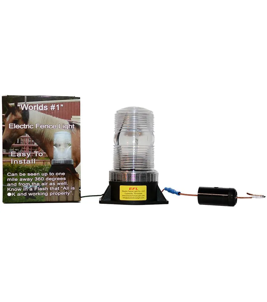 Electric Fence Light with Z Bulb Plus