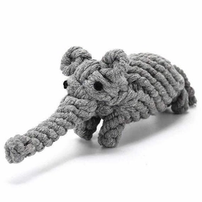 Elephant Rope Dog Toy dog toys indestructible dog toys dog tug toys dog plush chew resistant toy