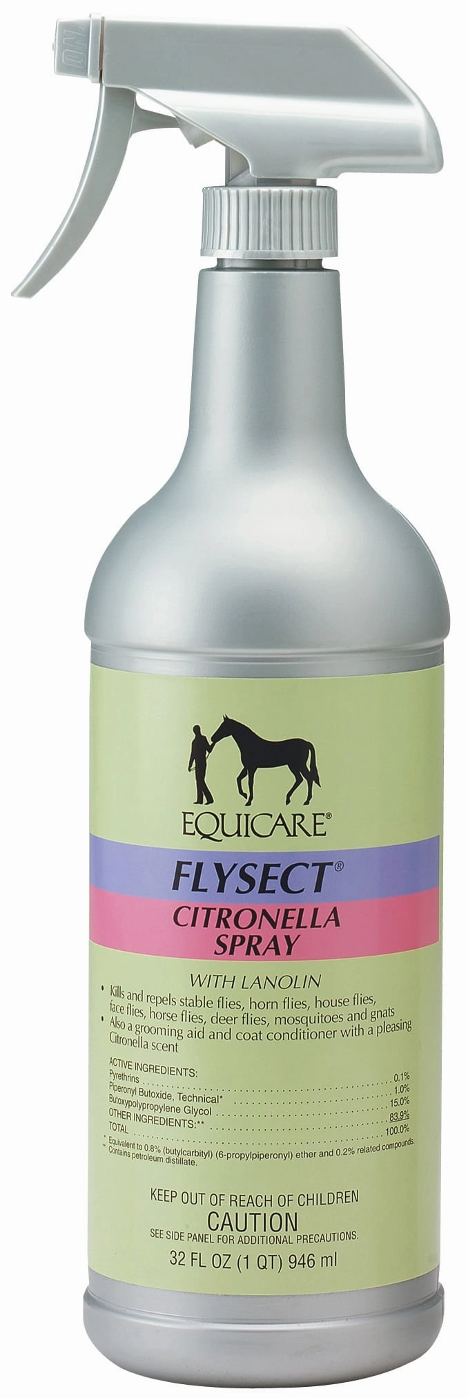 Equicare Flysect Citronella Fly Spray for Horses pet shampoo pet brush pet wipes pet scissors pets comb