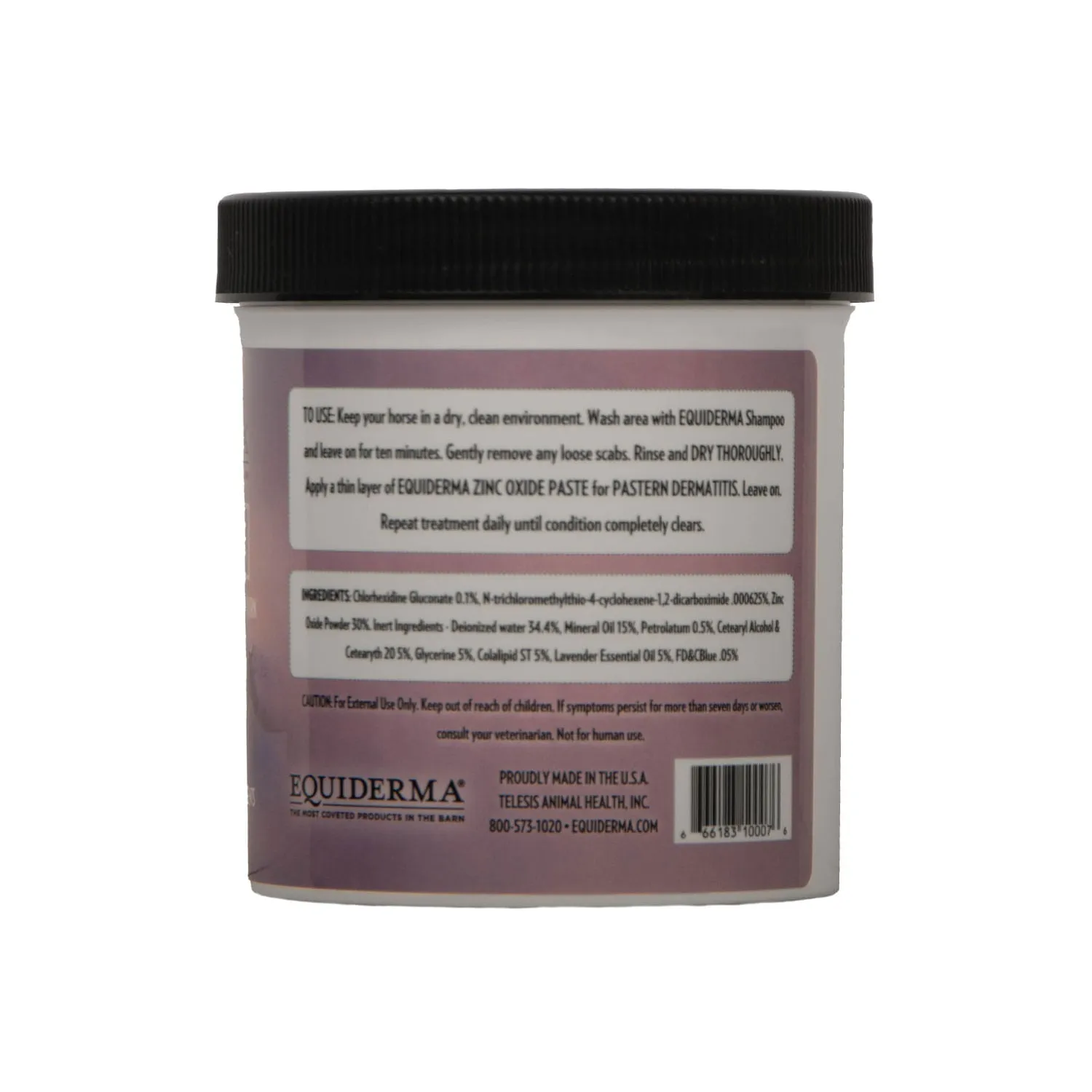 Equiderma Zinc Oxide Paste, 16 oz