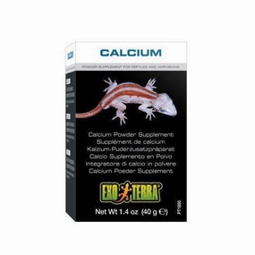 Exo Terra Reptile Calcium 40g puppy starter kit puppy crate puppy collar puppy pee pad puppy food