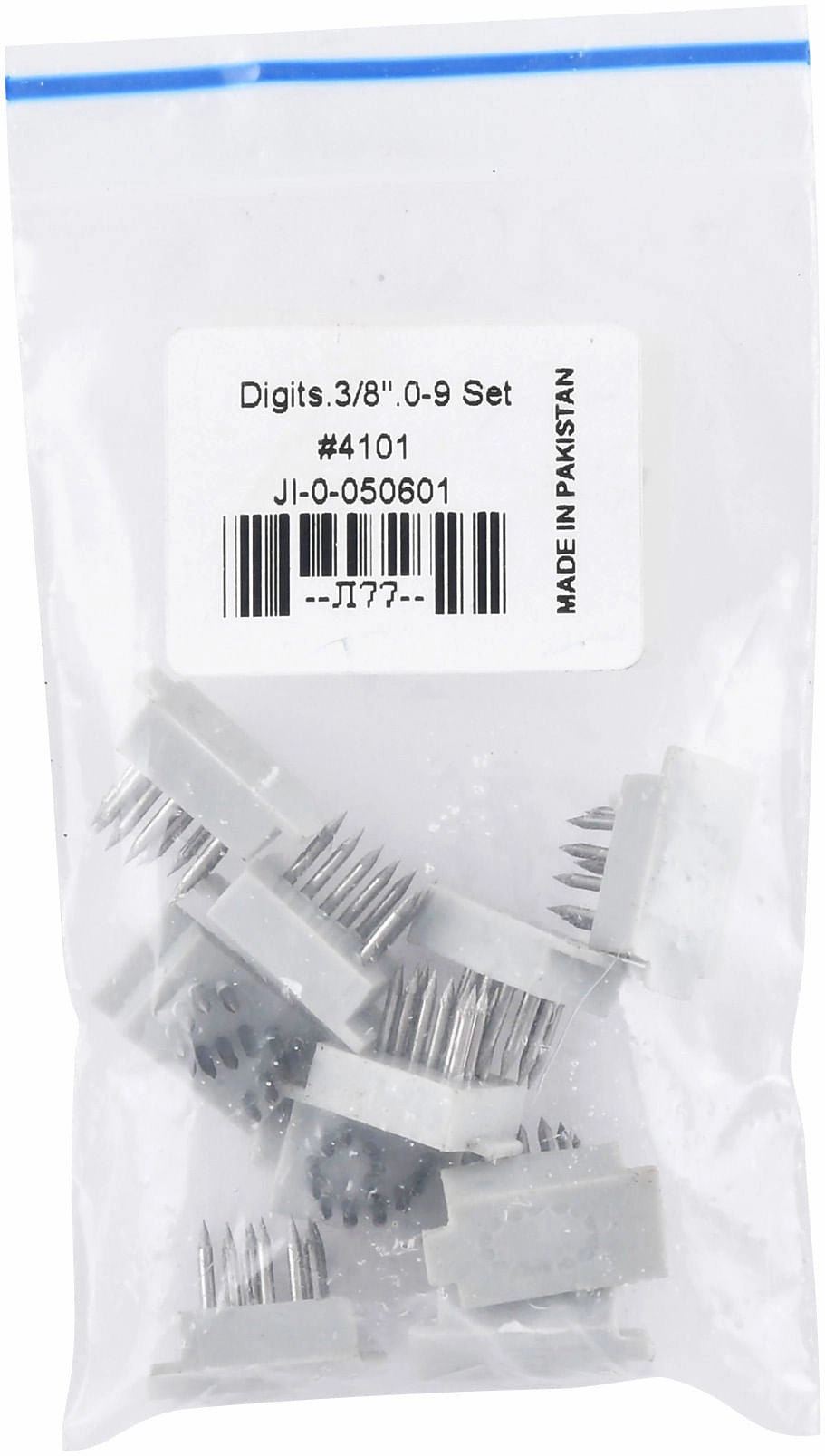 Extra Jeffers Standard Tattoo Letters and/or Numbers, 3/8"